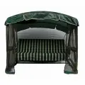 Москитная сетка с тентом Gardenluxe для качелей Мерида Премиум зеленая