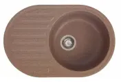 Мойка GRANICOM NOVELL Каролина 7502 (740*485мм), (терракотовый) (без сифона)