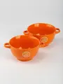 Бульонница 650мл Эстель оранжевая 2 шт
