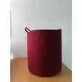 Корзина для хранения с ручками хлопковая 39х40см
