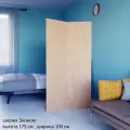 Ширма перегородка для зонирования комнаты. Раскладная перегородка для салона красоты. Размер 175см высота *100 см ширина