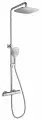Душевая стойка с термостатическим смесителем и ручным душем TD 091.00/150