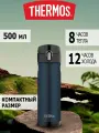 Термос Thermos JMW-500 MB для чая и кофе 0,5 л синий 562913