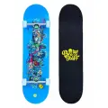 Скейтборд в сборе BroStuff crazy party blue, размер 8.375x31.75 (комплект)