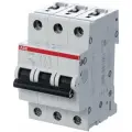 Автоматический выключатель ABB S203, 3 полюса, 40А, монтаж на DIN-рейку, IP21