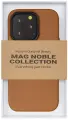 Чехол с MagSafe для iPhone 14 Pro Max MAG NOBLE COLLECTION кожаный Soft touch — Коричневый