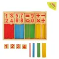 Счетный материал Цифры и знаки, счетные палочки цифры и знаки, 72 элемента, для детей и малышей, обучающий