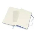 Блокнот Moleskine Classic, 240стр, без разлиновки, твердая обложка, голубая гортензия [qp062b42]