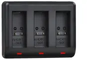 Зарядное устройство на 3x слота АКБ для GoPro 9 10 11 12