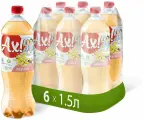 Газированный напиток Ах, Крем-Сода, 6 шт х 1,5 л