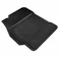 Передний левый коврик в салон для Toyota Corolla (2007-2013) / Toyota Auris (2006-2012) резина 1 шт