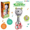 ZABIAKA Музыкальная игрушка «Любимые зверята: Мишка», звуковые и световые эффекты