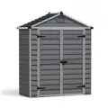 Хозблок Palram SKYLIGHT SHED 6*3, серый, пластик, поликарбонатная крыша