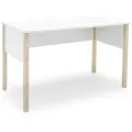 Стол письменный Svogen бежевый-белый