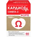 КардиоМ Омега-3 Форте капс., 60 шт.