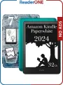 Электронная книга Amazon Kindle PaperWhite 12 Gen 2024 32Gb Metallic Jade с обложкой ReaderONE PaperWhite 2024 Paris