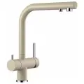 Смеситель с подключением фильтра Blanco FONTAS II SILGRANIT 525143, шампань