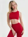 Топ Mademoiselle, размер S/M, красный