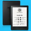 Kindle 8 6-дюймовая электронная книга, экран с электронными чернилами, 4 ГБ, WIFI черный