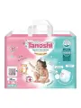 Трусики-подгузники детские TANOSHI XL 12–22 кг, 38 шт