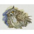 Алмазная мозаика Белоснежка Бубо Бубо / Набор алмазной мозаики 30х40 см / На подрамнике / Полная выкладка / Животные / Птицы