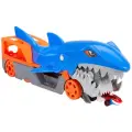 Игровой набор Hot Wheels Сити Грузовик Голодная акула, с хранилищем для машинок GVG36 1:64, 40 см 