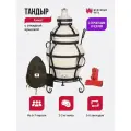 Тандыр Ахмат с откидной крышкой + подставка, чехол и перчатки