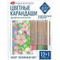 Мастер-Класс Профессиональные цветные карандаши для рисования набор Яблоневый цвет 13 цветов