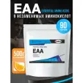 Аминокислоты EAA Essential Amino Acids 9 незаменимых аминокислот, апельсин, 500 гр.