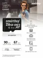 Карта памяти Micro SD Smartbuy Classic Series 256GB Class10 90MB/s (SB256GBSDCL10-00)
