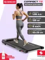 Беговая дорожка электрическая для дома SWOLLEN Compact T2 (1.95 л. с. - до 120 кг - 8 км./ч. - 93 х 39 см)
