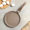 Сковорода блинная Мечта Гранит (brown), d 22см, антипригарное покрытие