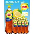 Липтон Холодный черный чай Лимон 12 шт. по 0.5л. Lipton Limon