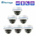 ip камера видеонаблюдения 4 МП POE xmeye 6 штуки Купольная камера Тechage