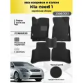 Коврики Ева автомобильные Kia Ceed 1 2006-2012 корейская сборка EVA ЭВА с бортами