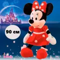 Мягкая игрушка Минни Маус, красный, 90 см