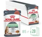 Влажный корм для кошек Royal Canin Digestive Care при чувствительном пищеварении, кусочки в соусе, 28 шт по 85 г
