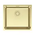 Кухонная мойка Paulmark YUNI 49 UNI YU49-LG светлое золото Нержавеющая сталь