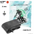 Мотокамера / камера для колеса мотоцикла KDW (Gummy) 140/70-17 TR4 2мм (Бутил)