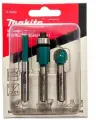 Набор фрез 3 шт. (пазовая, кромочная и для закругления) Makita D-30209