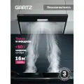 Вытяжка для кухни пристенная плоская 600 м³/ч, LED, 3 скорости GARTZ HFР510B 50 см, черная,