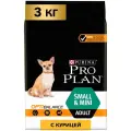 Сухой корм для собак Pro Plan Opti Balance для мелких пород с курицей 3 кг х 3 шт