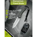 Нож CIVIVI Fixed Blade Elementum C2105B, сталь D2, рукоять микарта