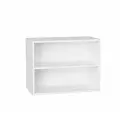 Каркас верхнего горизонтального кухонного шкафа ВГ609, ширина 60 см, высота 46 см, белый