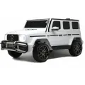 Детский электромобиль RiverToys Mercedes-AMG G63 S307 4WD с дистанционным управлением, полноприводный, двухместный белый