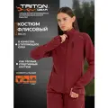 Костюм RICH женский (Флис, Винный) TRITONGEAR