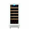 Винный шкаф Cellar Private CP032-1TWH, встраиваемый, однотемпературный, скрытая ручка, 20бут, белый.
