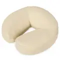 Подушка-подкова для массажного стола с эффектом памяти Mizomed M003, цвет крем