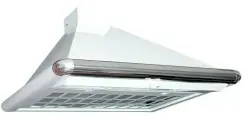 Каминная вытяжка ELIKOR Сатурн 60П-180-В1Л белый / хромированный кант