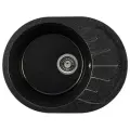 Мойка для кухни из искусственного камня Gerhans A03-22 Черная 575х440мм (Беларусь)
